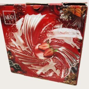 Mikasa Reindeer SA 947/220 Bon Bon Plate 9" Christmas Germany